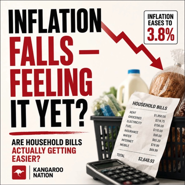 Inflation falls to 3.8%—are households feeling relief?