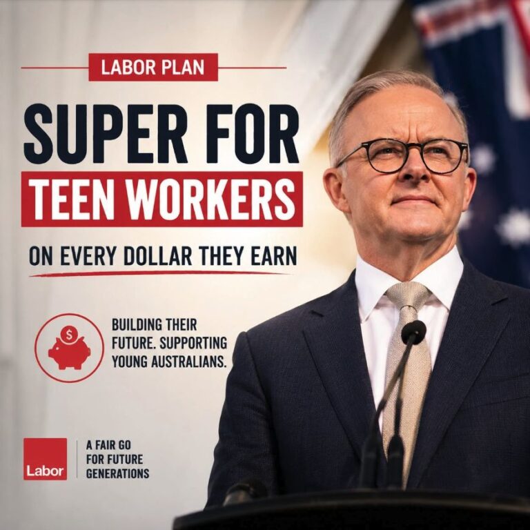 The push to pay super to every teenage worker