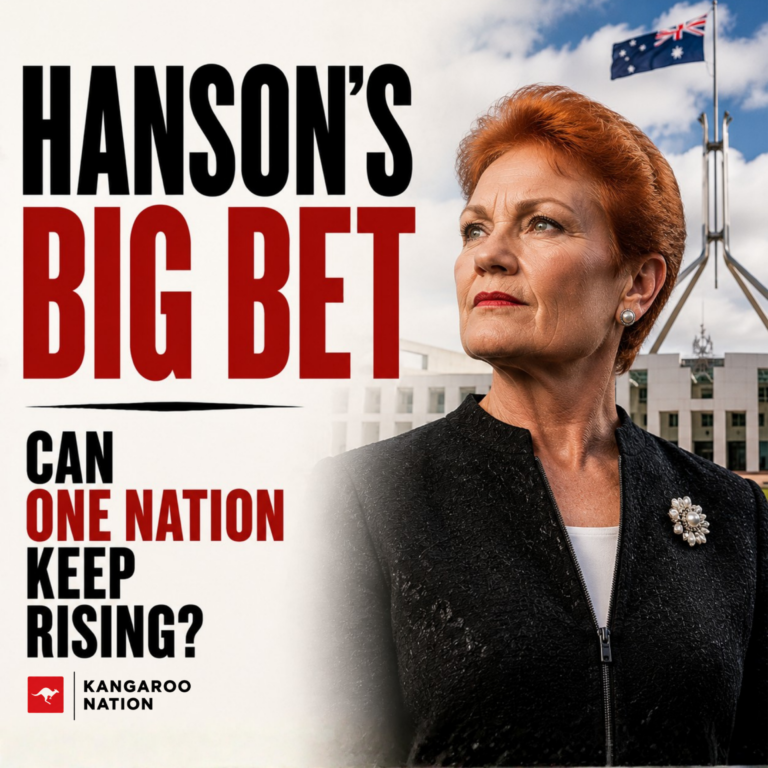 Hanson’s big bet: can One Nation turn its polling surge into lasting power?