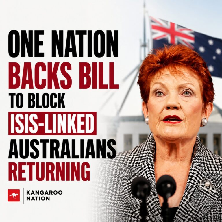 One Nation backs bill targeting help for ISIS-linked Australians seeking return