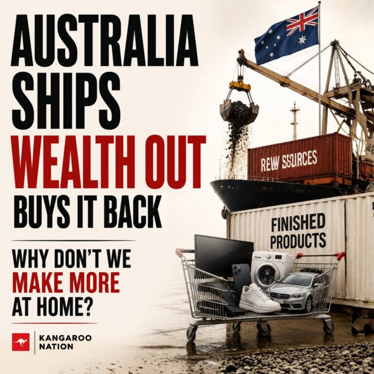 Australia’s raw-material exports revive debate over making more at home